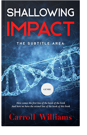 Pre Made Book Cover Blue Zodiac