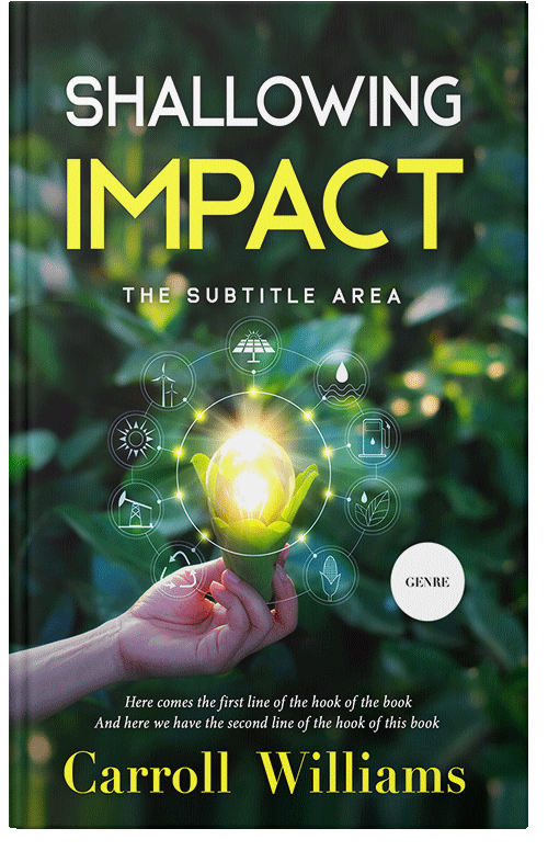 Front view of Premade Science & Nature Book Cover - Celtic