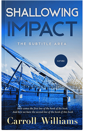 Pre Made Book Cover Tory Blue