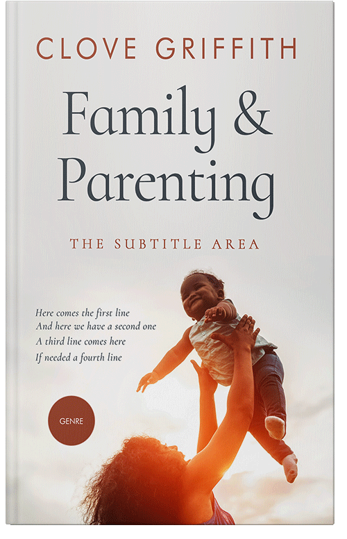 Front view of Premade Family & Parenting Book Cover - Cararra