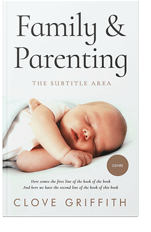 Pre Made Book Cover Dawn Pink