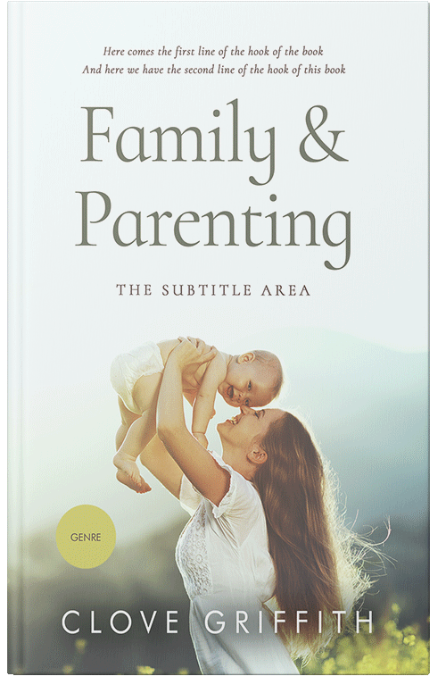 Front view of Premade Family & Parenting Book Cover - Arrowtown