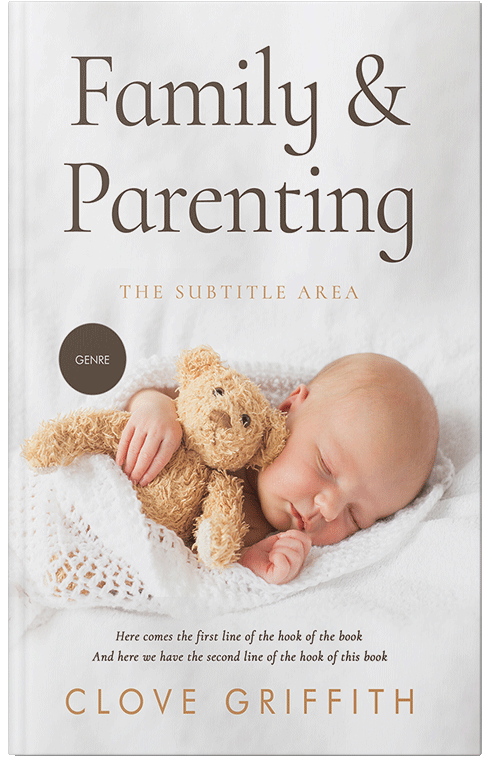 Front view of Premade Family & Parenting Book Cover - Ebb