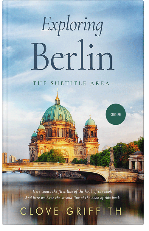 Front view of Premade Travel Book Cover - Botticelli