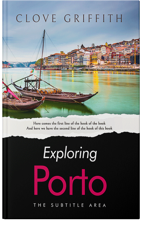 Front view of Premade Travel Book Cover - Submarine