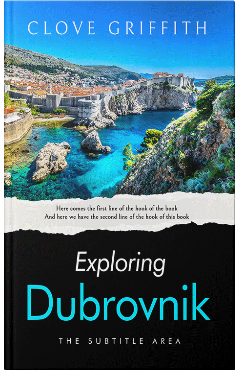 Front view of Premade Travel Book Cover - Bunker