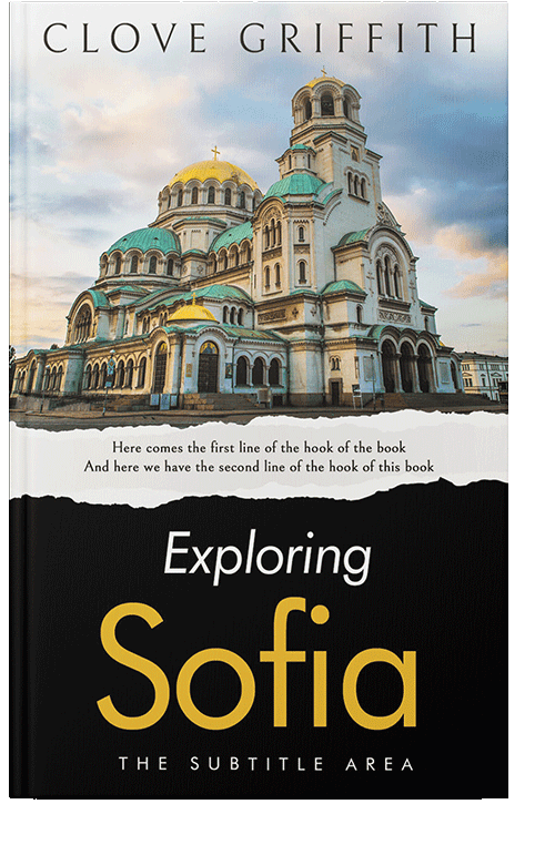 Front view of White Rock #10325 - Premade Travel Book Cover