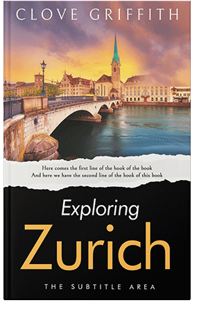 Pre Made Book Cover Antique Brass