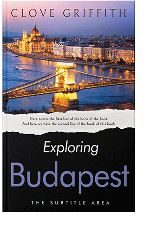 Pre Made Book Cover Cocoa Brown