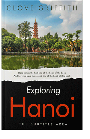 Pre Made Book Cover Clam Shell