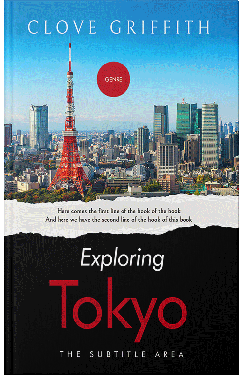 Front view of Premade Travel Book Cover - Woodsmoke