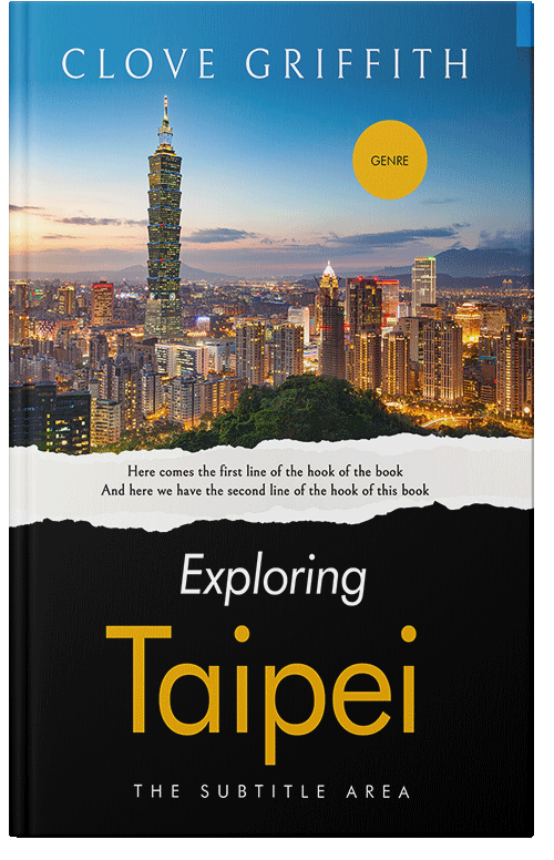 Front view of Premade Travel Book Cover - Zeus