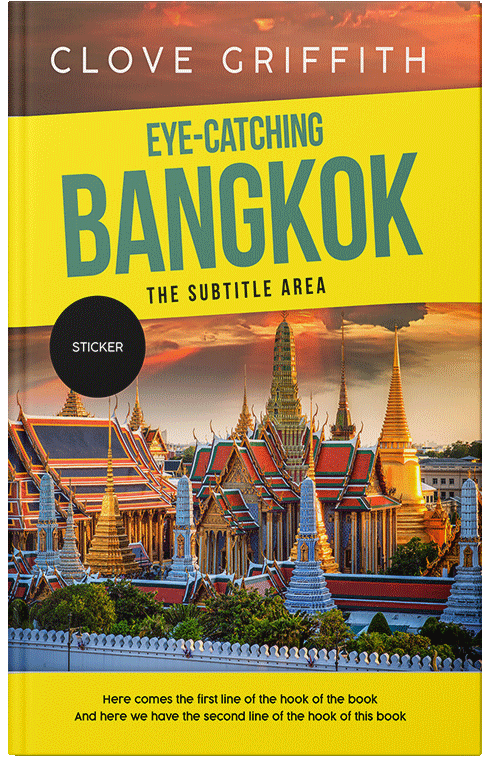 Front view of Premade Travel Book Cover - Lunar Green