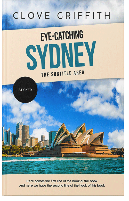 Front view of Premade Travel Book Cover - Westar