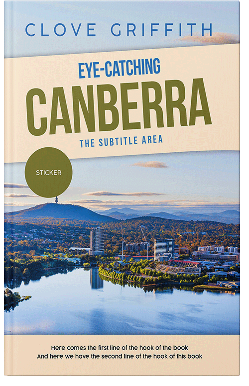 Front view of Premade Travel Book Cover - Quill Gray