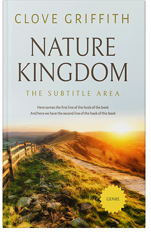 Premade Book Cover Woodrush