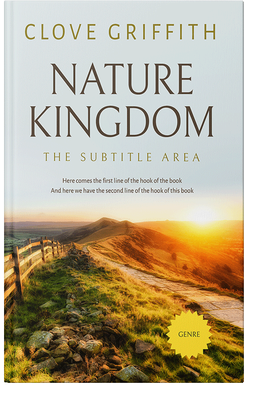 Front view of Premade Nature Book Cover - Woodrush