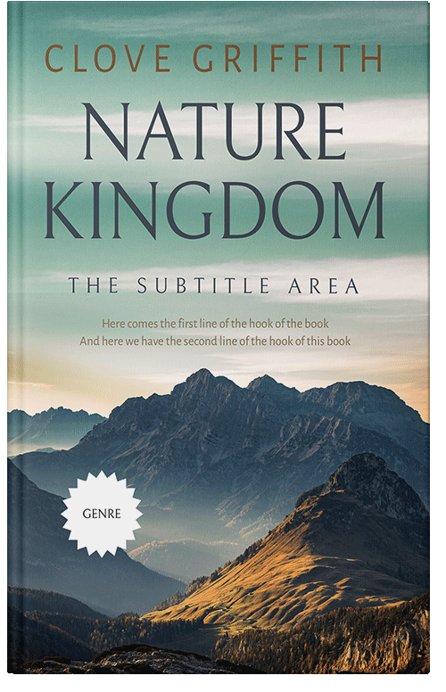 Front view of Premade Nature Book Cover - Cutty Sark