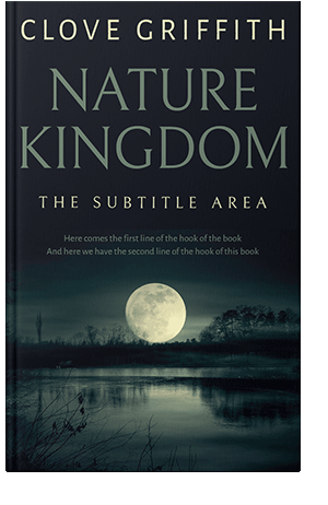 Pre Made Book Cover Ebony