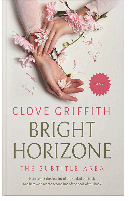 Front view of Premade Romance Book Cover - Pearl Bush