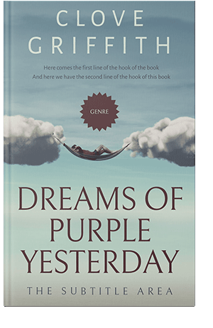 Pre Made Book Cover Tower Gray