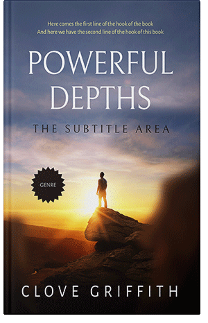 Premade Book Cover Comet