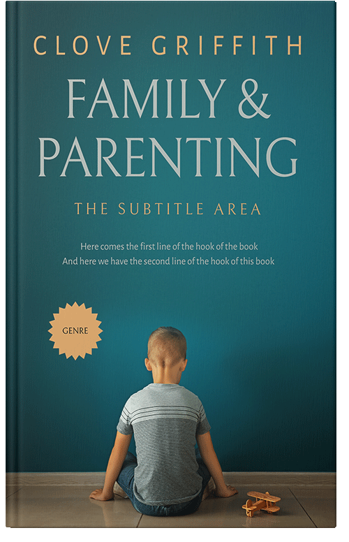Front view of Premade Family & Parenting Book Cover - Eden
