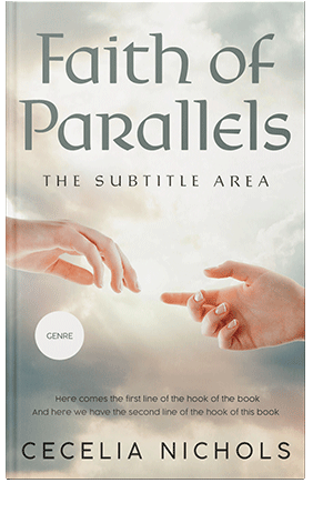 Pre Made Book Cover Satin Linen