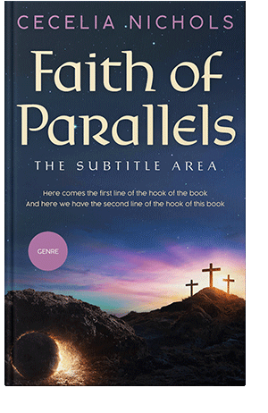 Pre Made Book Cover Wafer