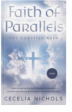 Pre Made Book Cover Blue Haze