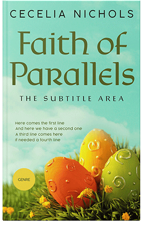 Pre Made Book Cover Algae Green