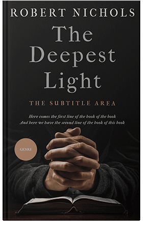 Pre Made Book Cover Cod Gray