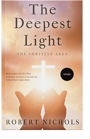 Pre Made Book Cover Desert Sand