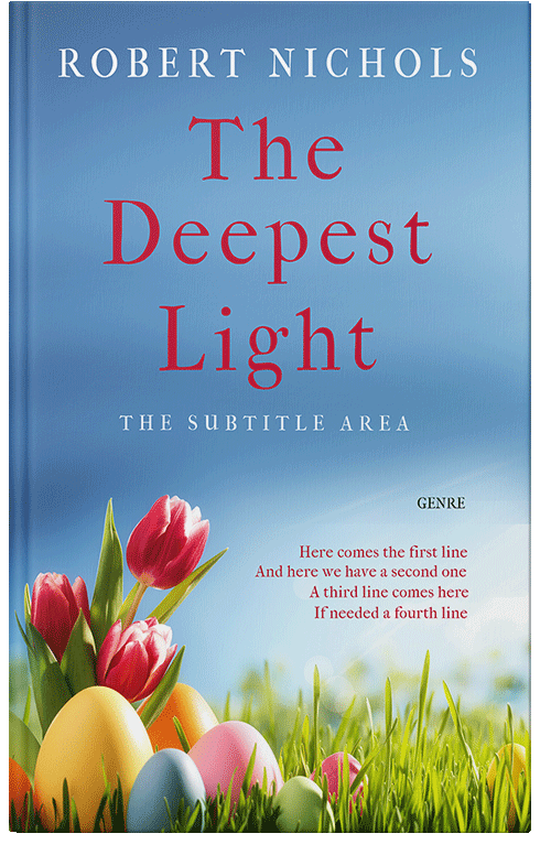 Front view of Premade Religion & Spirituality Book Cover - Danube