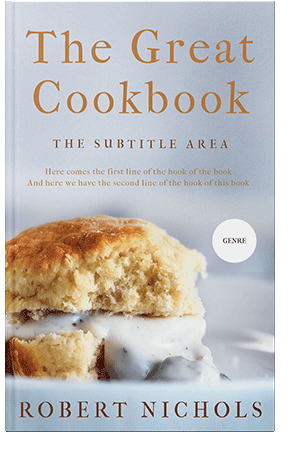 Pre Made Book Cover Iron