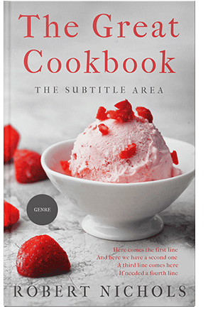 Pre Made Book Cover Alto