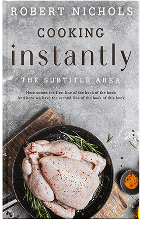 Pre Made Book Cover Pale Slate