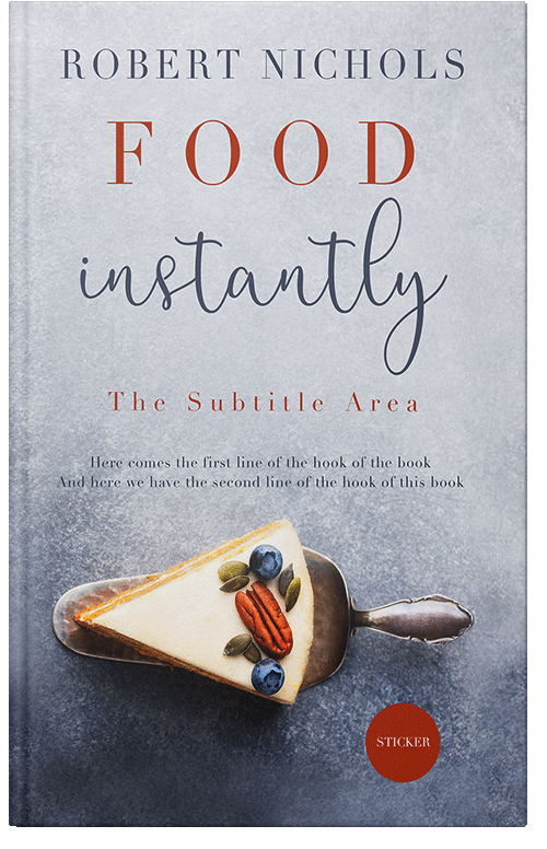 Front view of Premade Health & Dieting & Fitness Book Cover - Mischka