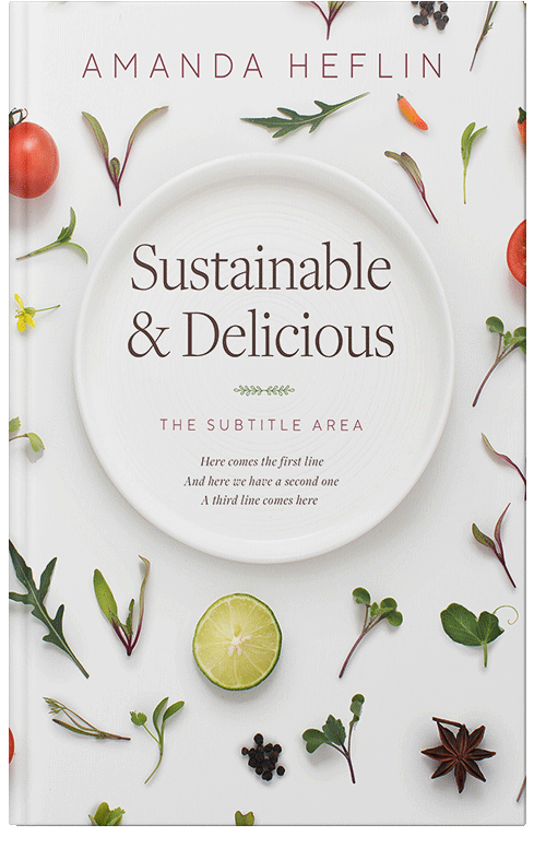 Front view of Premade Health & Dieting & Fitness Book Cover - Cararra