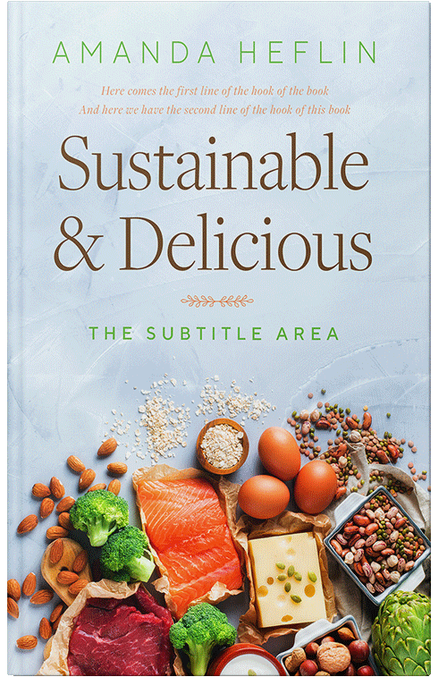 Front view of Premade Health & Dieting & Fitness Book Cover - Mystic