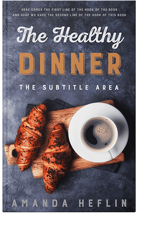 Pre Made Book Cover Tuna