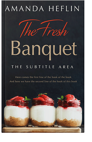 Pre Made Book Cover Cameo