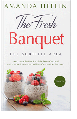 Pre Made Book Cover Wafer