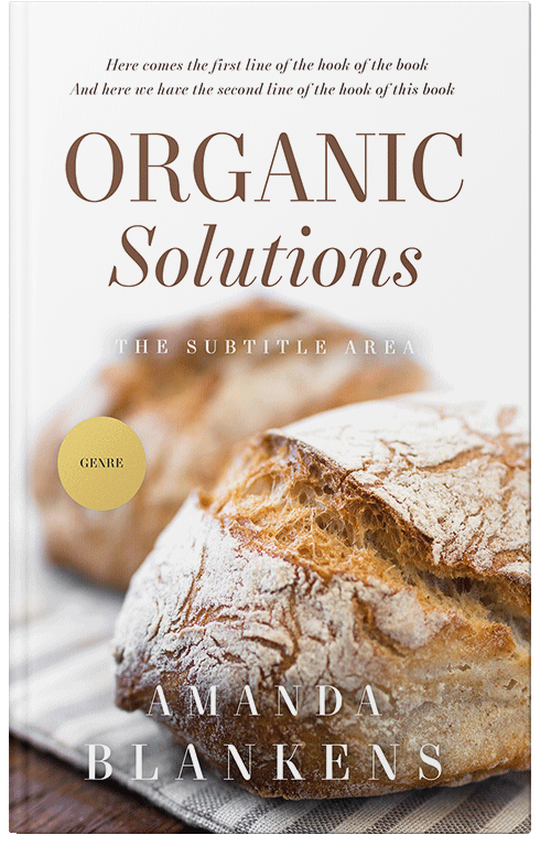 Front view of Premade Health & Dieting & Fitness Book Cover - Indian Khaki