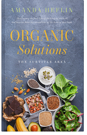 Premade Book Cover Slate Gray