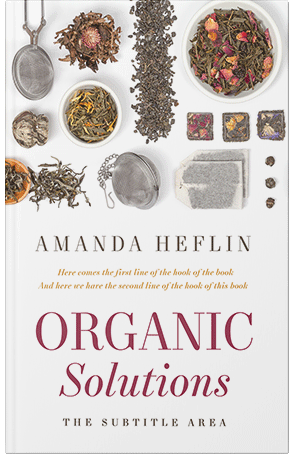 Premade Book Cover Swirl