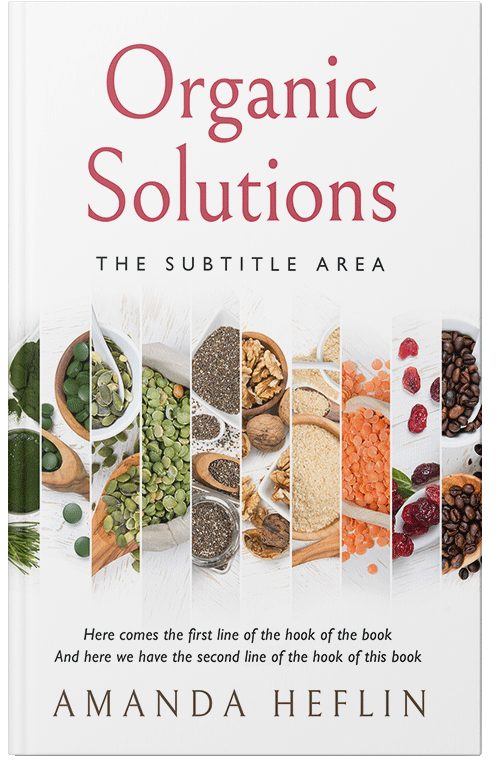 Front view of Premade Health & Dieting & Fitness Book Cover - Bizarre