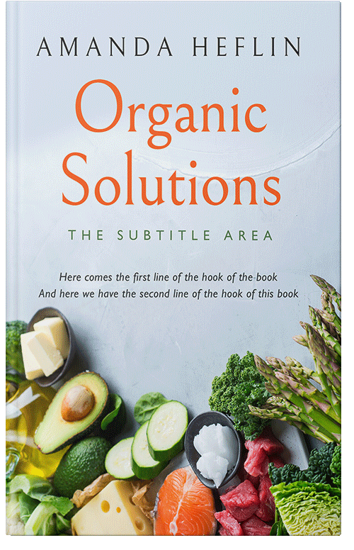 Front view of Premade Health & Dieting & Fitness Book Cover - Mystic