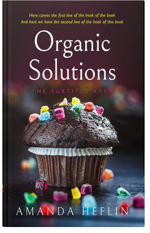 Front view of Premade Cookbooks & Food & Wine Book Cover - Gondola