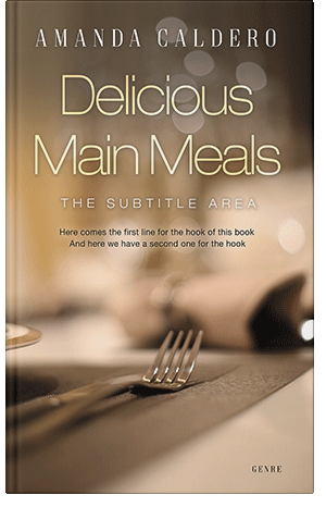 Premade Book Cover Leather